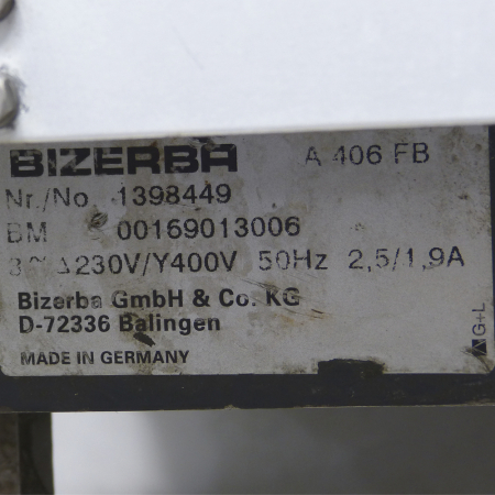 Слайсер Bizerba A406FB (Германия)