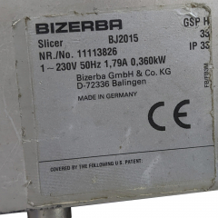 Слайсер Bizerba BJ2015 (Германия)