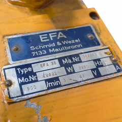 Дисковая пила EFA 36 (Германия)